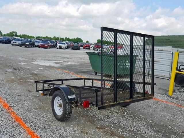 4YMUL0819CT022410 - 2012 UTILITY TRAILER BLACK photo 3