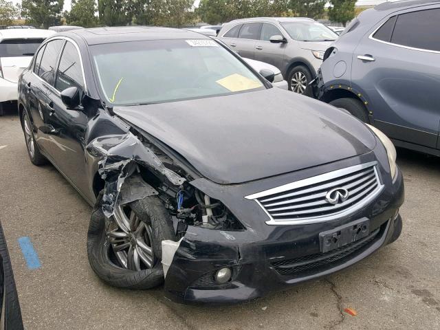 JN1CV6APXAM200667 - 2010 INFINITI G37 BASE BLACK photo 1