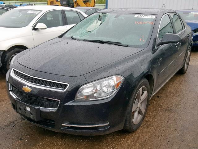 1G1ZC5E17BF331163 - 2011 CHEVROLET MALIBU 1LT 黑色 照片 2