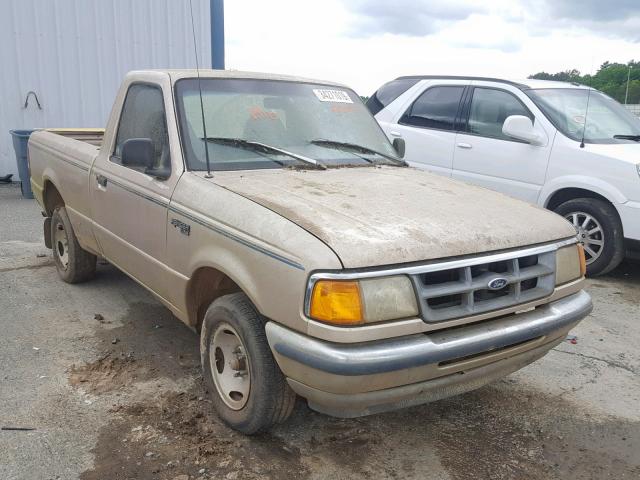 1FTCR10A5PUA02072 - 1993 FORD RANGER GOLD photo 1