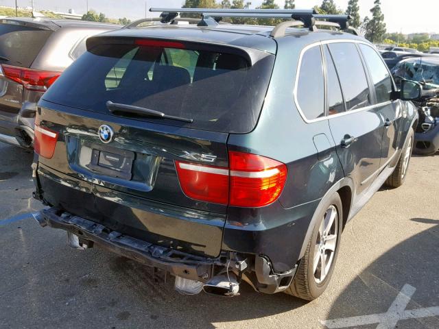 5UXFE83548L165673 - 2008 BMW X5 4.8I GREEN photo 4