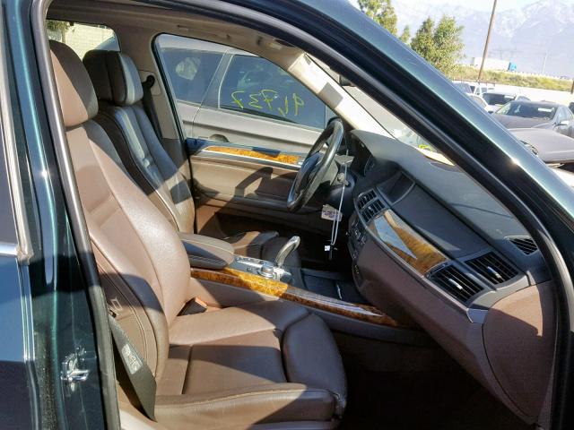 5UXFE83548L165673 - 2008 BMW X5 4.8I GREEN photo 5