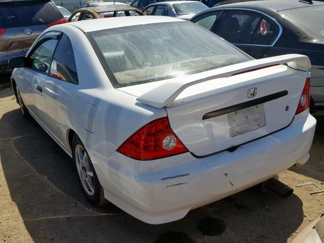 1HGEM21114L034922 - 2004 HONDA CIVIC DX V WHITE photo 3