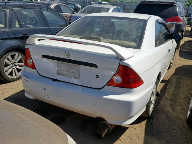 1HGEM21114L034922 - 2004 HONDA CIVIC DX V WHITE photo 4