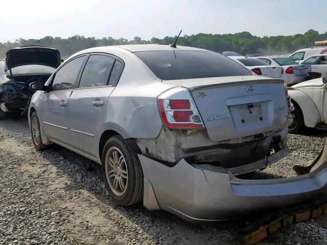 3N1AB61E18L716810 - 2008 NISSAN SENTRA 2.0 SILVER photo 3