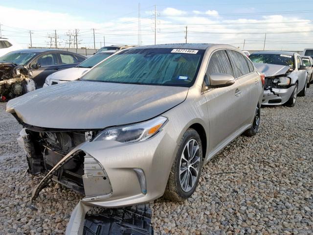 4T1BK1EB6HU261877 - 2017 TOYOTA AVALON XLE GOLD photo 2