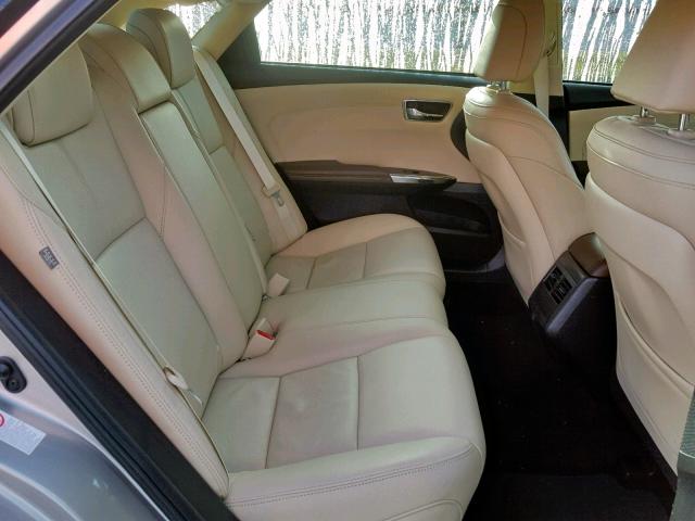 4T1BK1EB6HU261877 - 2017 TOYOTA AVALON XLE GOLD photo 6