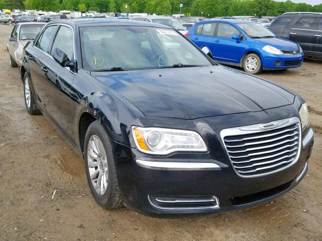 2C3CCAAG7EH228266 - 2014 CHRYSLER 300 BLACK photo 1