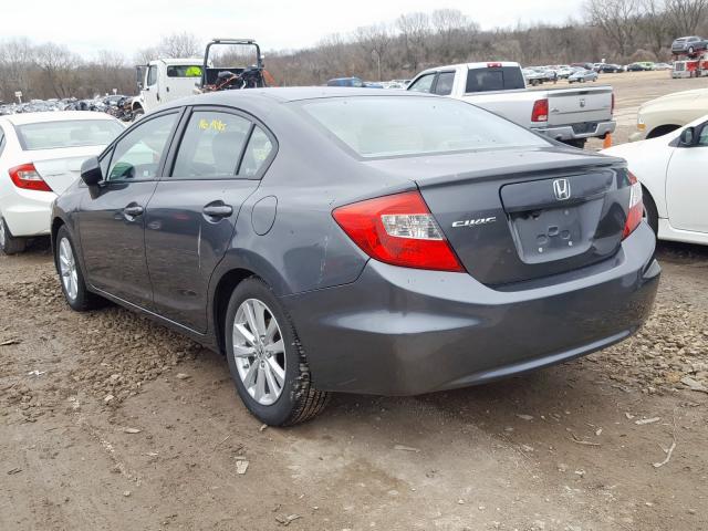 2HGFB2F92CH557189 - 2012 HONDA CIVIC EXL  照片 3