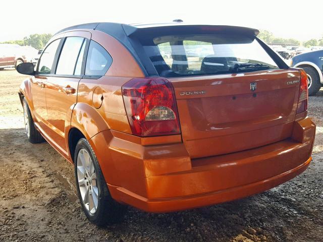 1B3CB5HA4BD179299 - 2011 DODGE CALIBER HE ORANGE photo 3