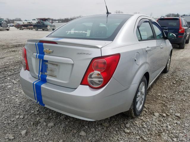 1G1JA5SH2C4129770 - 2012 CHEVROLET SONIC LS  photo 4