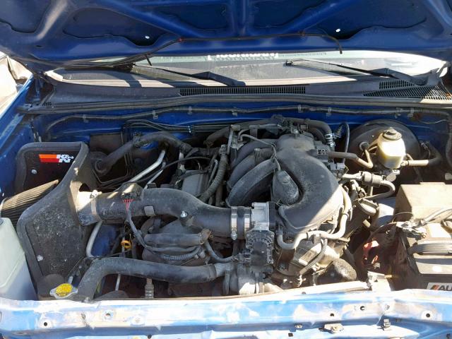 5TETU22N86Z319712 - 2006 TOYOTA TACOMA X-R BLUE photo 7