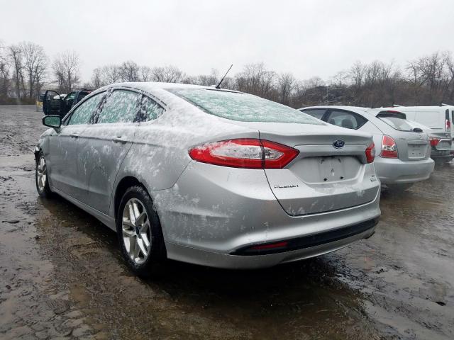 3FA6P0HD7FR250508 - 2015 FORD FUSION SE  photo 3