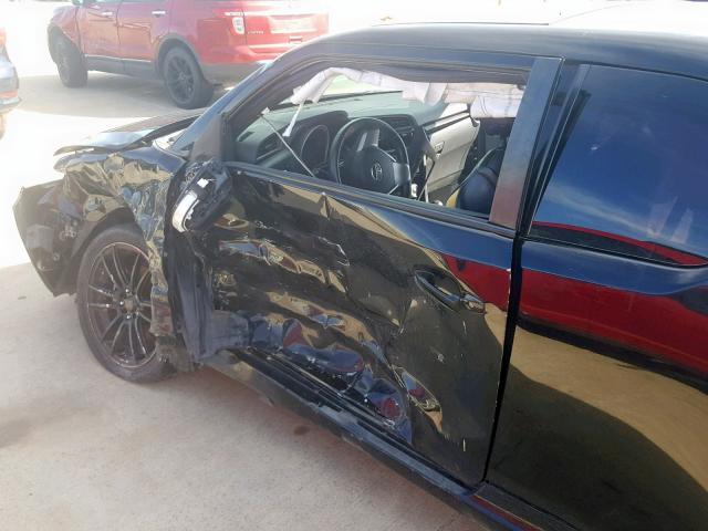 JTKJF5C72C3029102 - 2012 TOYOTA SCION TC შავი ფოტო 10