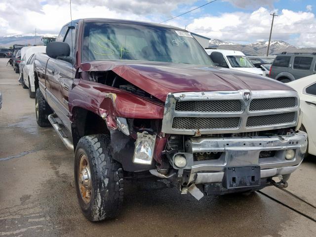 1B7KF23681J270513 - 2001 DODGE RAM 2500 BURGUNDY photo 1