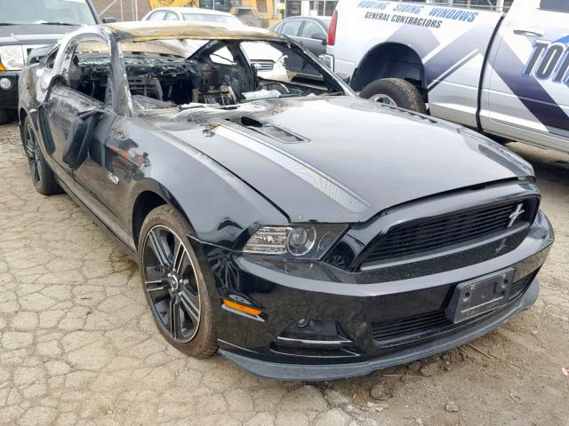 1ZVBP8CF9E5303661 - 2014 FORD MUSTANG GT BLACK photo 1