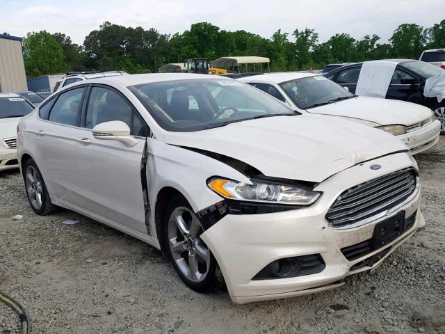 3FA6P0HD0FR299940 - 2015 FORD FUSION SE WHITE photo 1