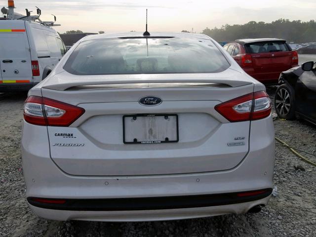 3FA6P0HD0FR299940 - 2015 FORD FUSION SE WHITE photo 9