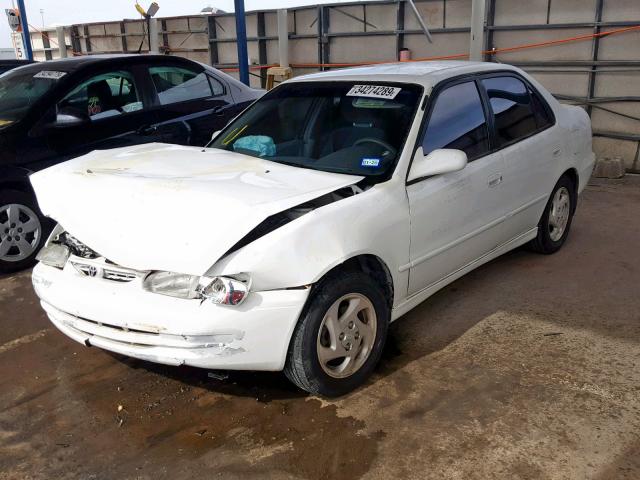 1NXBR18E8WZ037279 - 1998 TOYOTA COROLLA VE WHITE photo 2