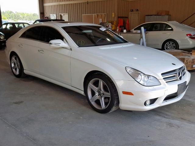 WDDDJ72X59A148417 - 2009 MERCEDES-BENZ CLS 550 WHITE photo 1