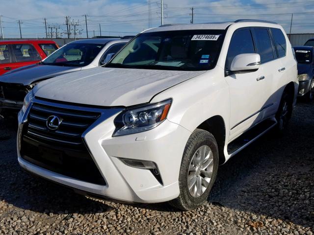 JTJBM7FX8F5101905 - 2015 LEXUS GX WHITE photo 2