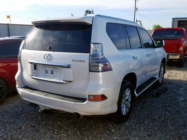 JTJBM7FX8F5101905 - 2015 LEXUS GX WHITE photo 4