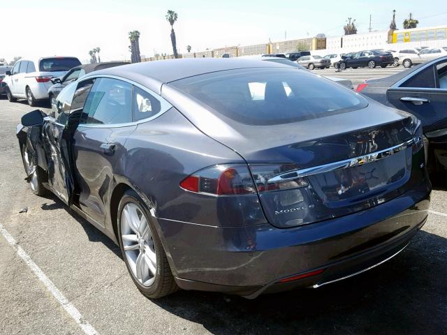 5YJSA1H15EFP61107 - 2014 TESLA MODEL S გრაფიტი ფოტო 3