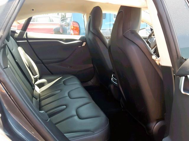 5YJSA1H15EFP61107 - 2014 TESLA MODEL S გრაფიტი ფოტო 6