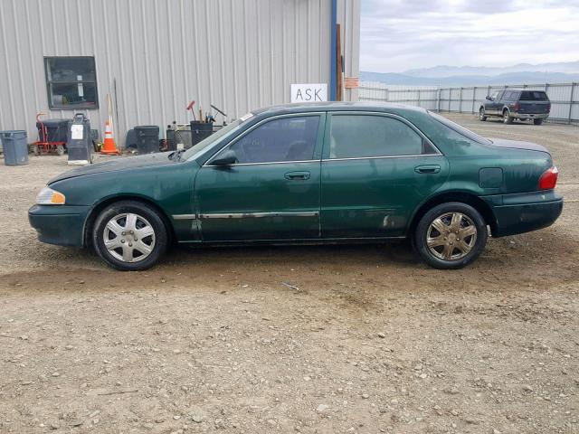 1YVGF22C4Y5147673 - 2000 MAZDA 626 ES GREEN photo 9