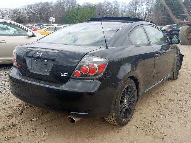 JTKDE167490301762 - 2009 TOYOTA SCION TC შავი ფოტო 4