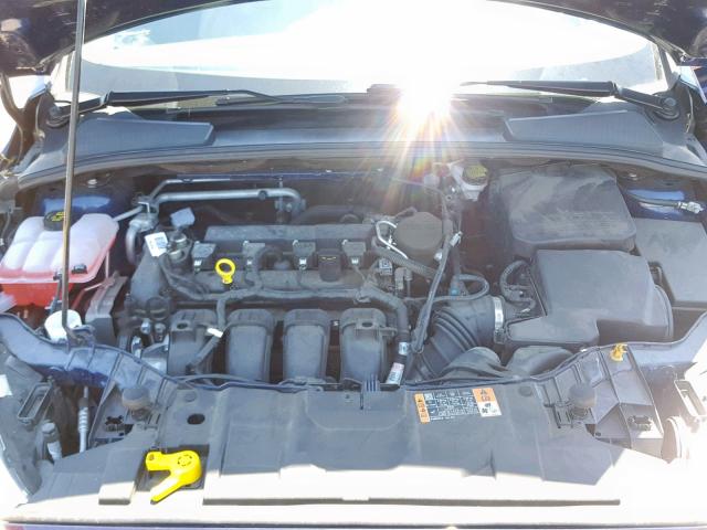 1FADP3N26GL302965 - 2016 FORD FOCUS TITA BLUE photo 7