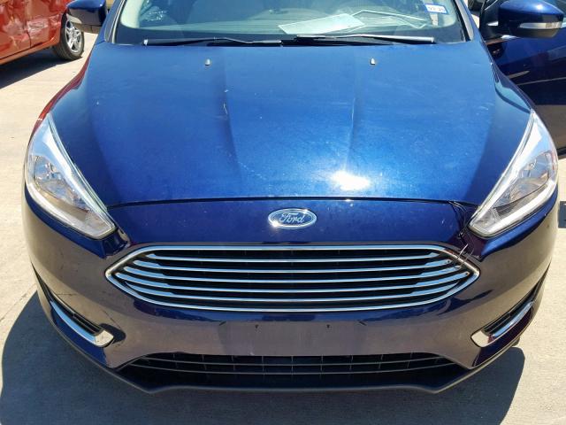 1FADP3N26GL302965 - 2016 FORD FOCUS TITA BLUE photo 9