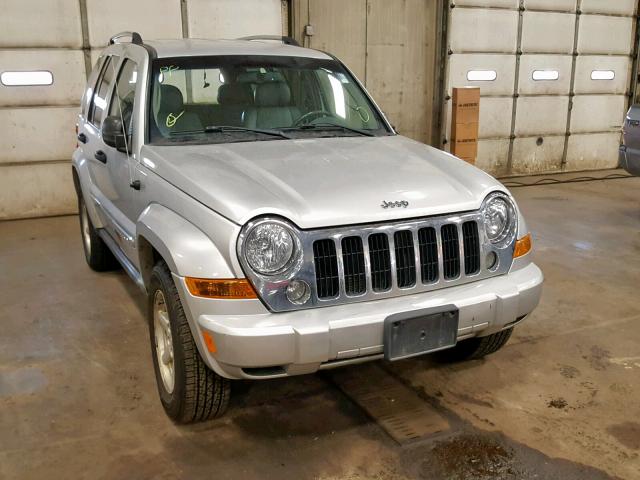 1J4GL58K36W250888 - 2006 JEEP LIBERTY LI SILVER photo 1