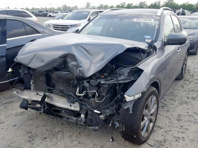 JN1AJ0HP1BM801750 - 2011 INFINITI EX35 BASE GRAY photo 2