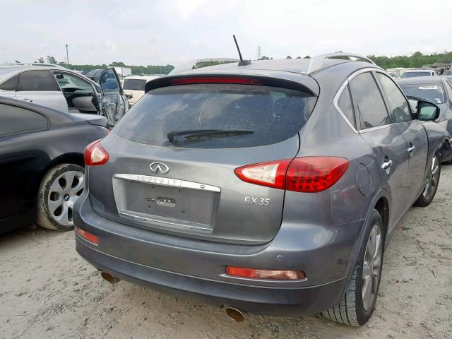 JN1AJ0HP1BM801750 - 2011 INFINITI EX35 BASE GRAY photo 4