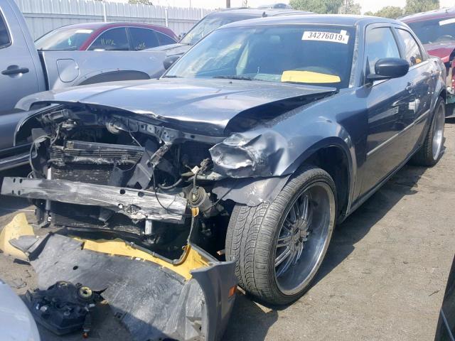 2C3KA43R07H716186 - 2007 CHRYSLER 300 BLUE photo 2