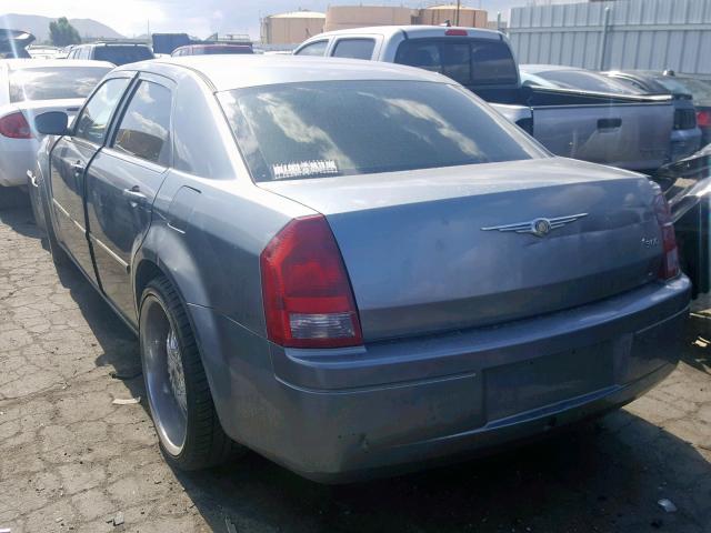 2C3KA43R07H716186 - 2007 CHRYSLER 300 BLUE photo 3