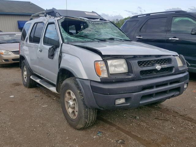 5N1ED28T71C503038 - 2001 NISSAN XTERRA XE SILVER photo 1