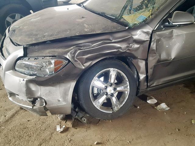 1G1ZC5E1XBF363881 - 2011 CHEVROLET MALIBU 1LT TAN photo 9