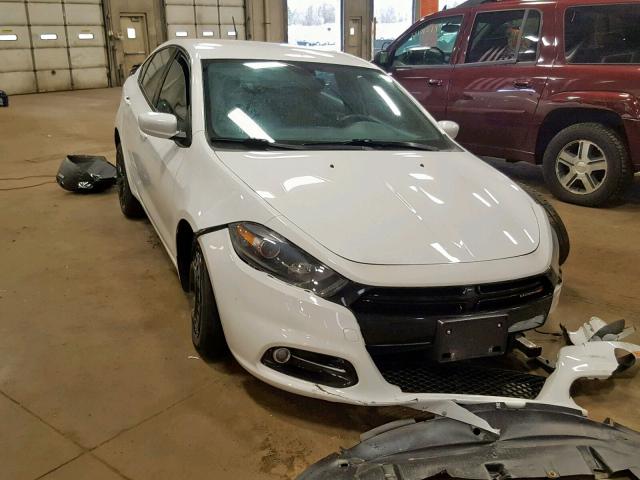 1C3CDFBB3ED670004 - 2014 DODGE DART SXT WHITE photo 1