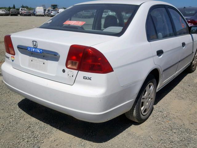 2HGES16102H508684 - 2002 HONDA CIVIC DX WHITE photo 4