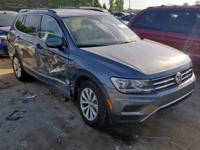 3VV2B7AX4JM132377 - 2018 VOLKSWAGEN TIGUAN SE GRAY photo 1