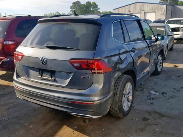 3VV2B7AX4JM132377 - 2018 VOLKSWAGEN TIGUAN SE GRAY photo 4