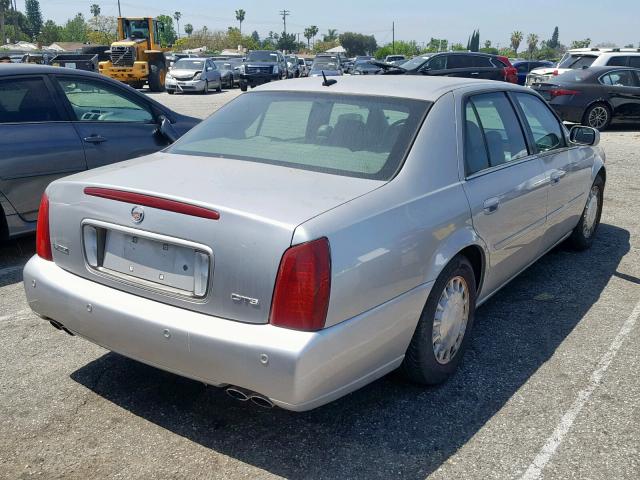 1G6KF57995U130452 - 2005 CADILLAC DEVILLE DT SILVER photo 4