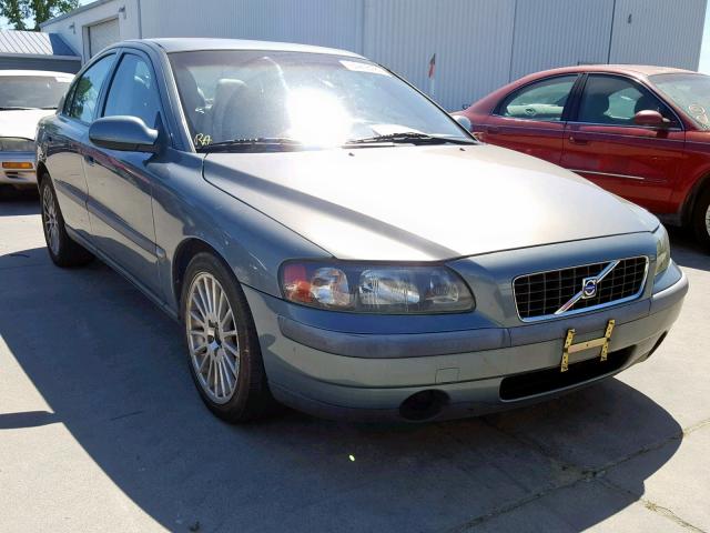 YV1RS58DX22097182 - 2002 VOLVO S60 2.4T GREEN photo 1