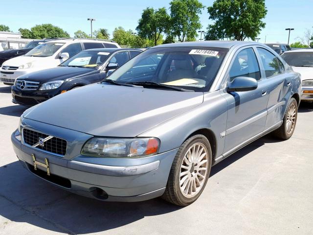YV1RS58DX22097182 - 2002 VOLVO S60 2.4T GREEN photo 2