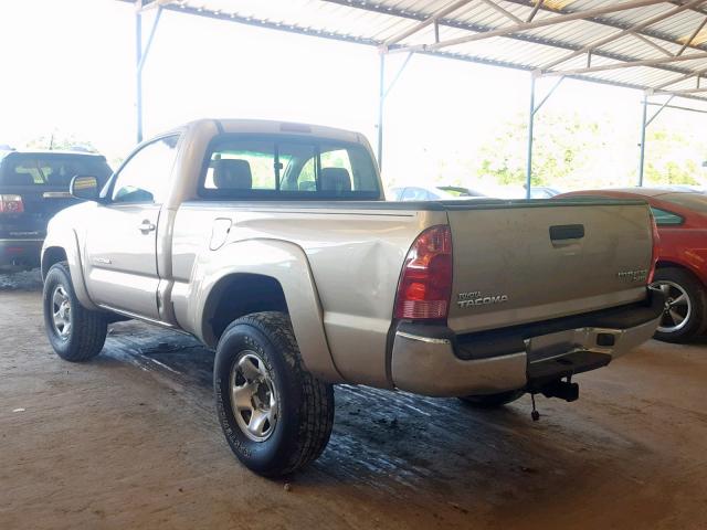 5TENX62N46Z277918 - 2006 TOYOTA TACOMA PRE TAN photo 3