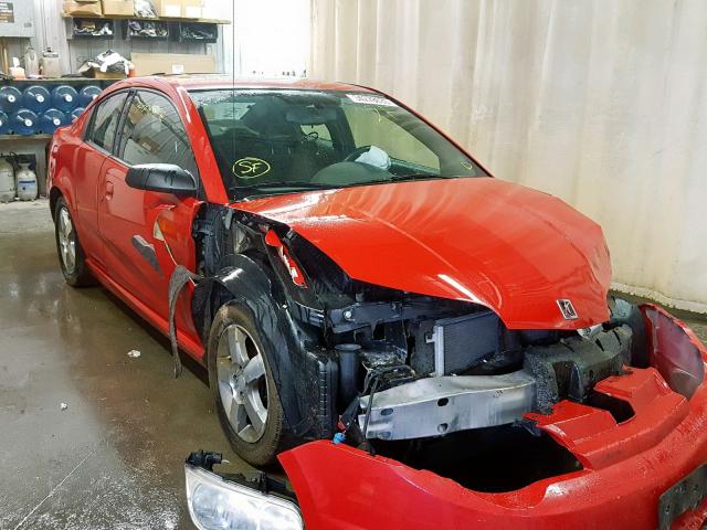1G8AV15B57Z135593 - 2007 SATURN ION LEVEL RED photo 1