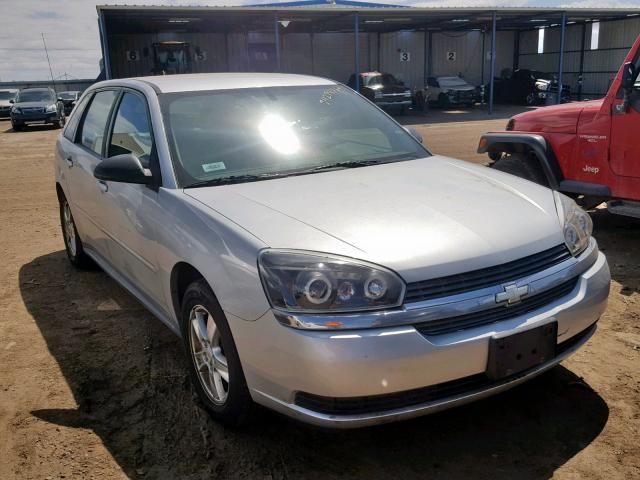 1G1ZT62885F310737 - 2005 CHEVROLET MALIBU MAX SILVER photo 1