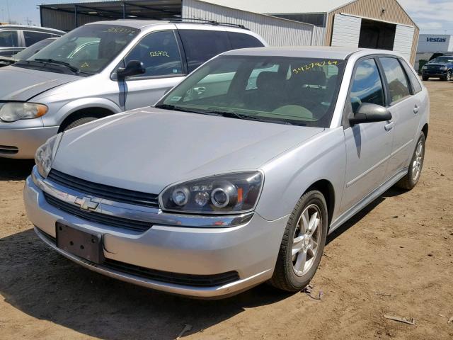 1G1ZT62885F310737 - 2005 CHEVROLET MALIBU MAX 银色 照片 2